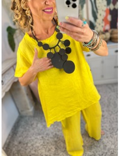 COLLAR CIRCULOS NEGROS