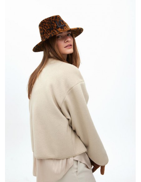 SOMBRERO ANIMAL PRINT LOLA CASADEMUNT