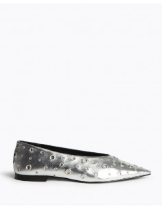 BAILARINA 5610 PLATA/NEGRO