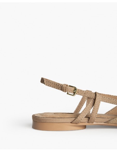 SANDALIA PLANA 6190 CAMEL