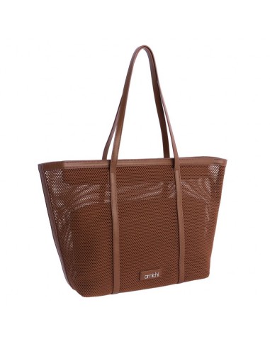 SHOPPER REJILLA MARRON AMICHI