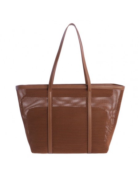 SHOPPER REJILLA MARRON AMICHI