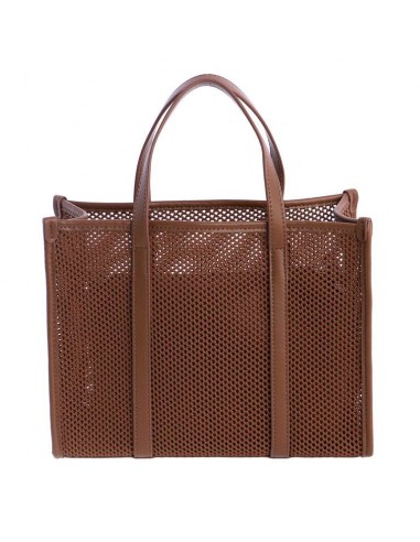 TOTE REJILLA MARRON AMICHI