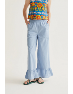 PANTALON CELESTE