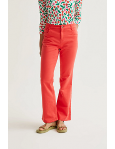PANTALON VAQUERO ROJO