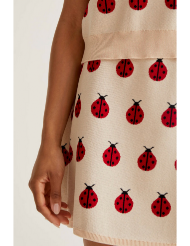 FALDA PUNTO LADYBUGS