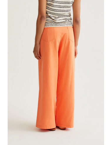 PANTALON WIDE NARANJA