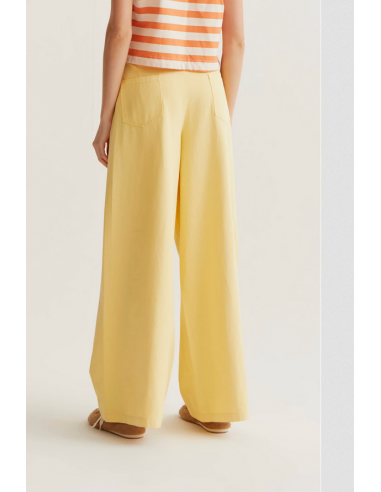 PANTALON WIDE AMARILLO