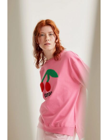 SUDADERA GUINDA