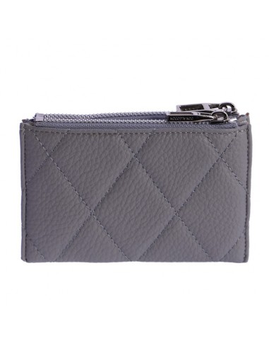 CARTERA TEXTURA PLATA DA