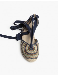SANDALIA PLANA 6362 AZUL