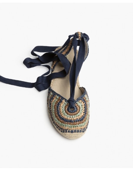 SANDALIA PLANA 6362 AZUL