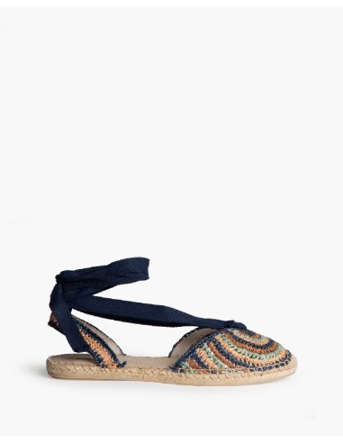 SANDALIA PLANA 6362 AZUL