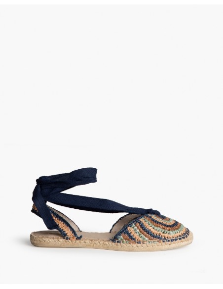 SANDALIA PLANA 6362 AZUL