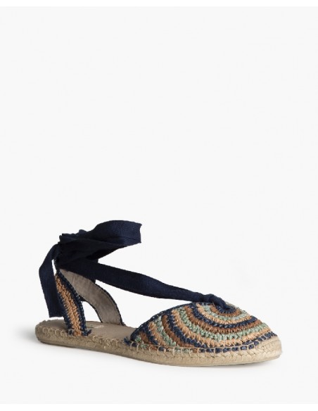 SANDALIA PLANA 6362 AZUL