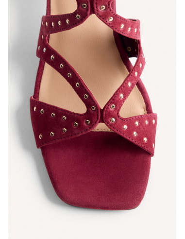 SANDALIA WATATE DORAD/BURDEOS