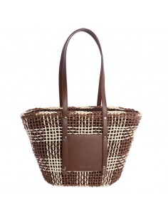 CANASTA TEXTURA MARRON AMICHI 2