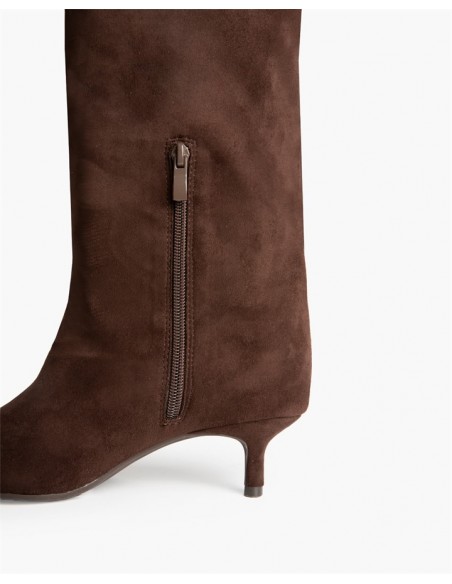 BOTA 6894 MARRON/NEGRA