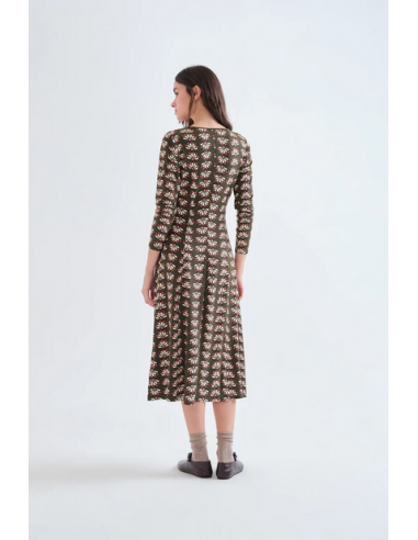 VESTIDO MIDI GEOMETRICO