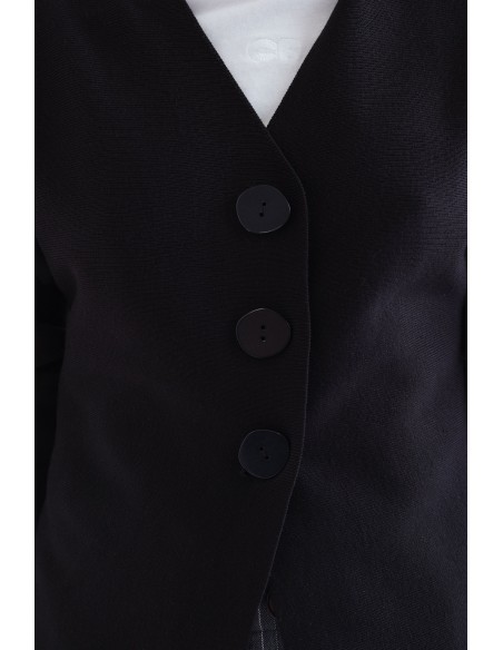 CARDIGAN DE PUNTO BOTONES GRANDES