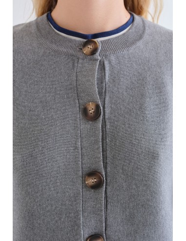 CARDIGAN BASIC CF GRIS