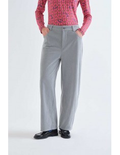 PANTALON DE PANA AZUL