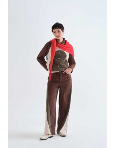 PANTALON DE PANA MULTICOLOR 2