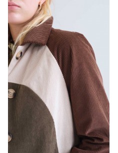 CHAQUETA DE PANA MULTICOLOR 2