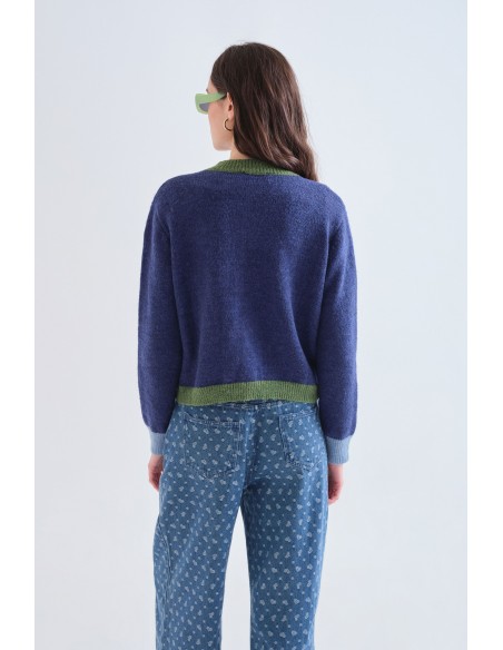 CARDIGAN NAVY