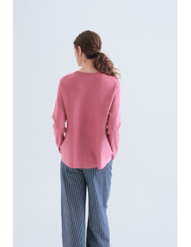 CARDIGAN EVASE CF ROSA