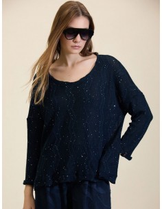 JERSEY ZIGZAG CON LENTEJUELAS