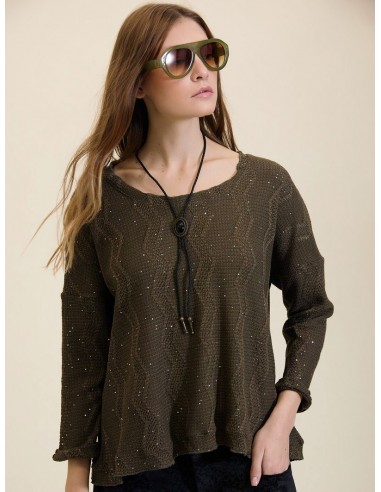JERSEY ZIGZAG CON LENTEJUELAS