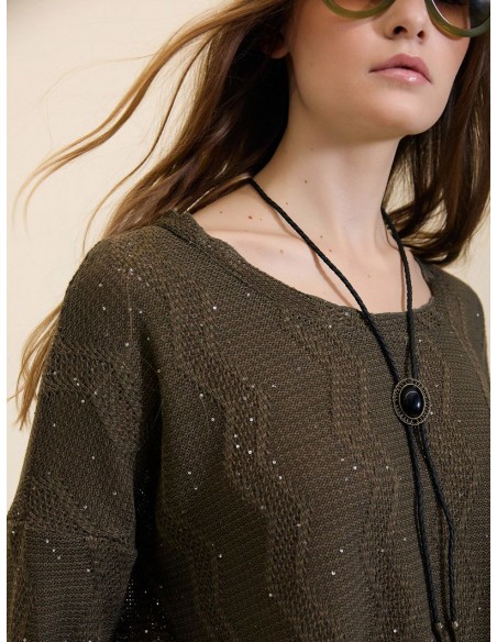 JERSEY ZIGZAG CON LENTEJUELAS