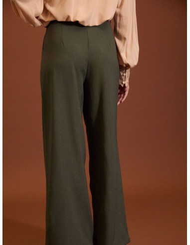 PANTALONES PALAZZO PLISADOS CON LUREX