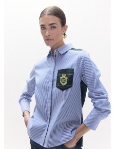 CAMISA BOLSILLO ESCOCIA