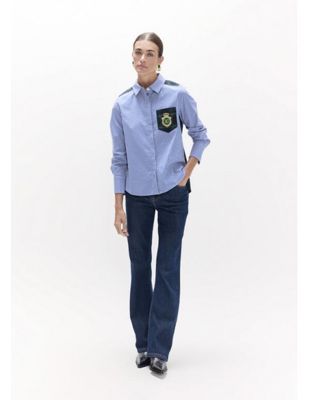 CAMISA BOLSILLO ESCOCIA
