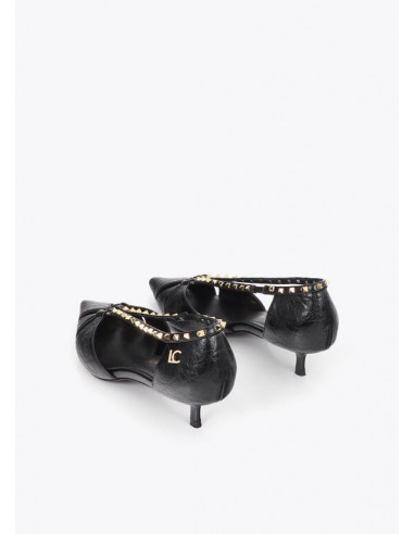 STILETTO ABIERTO CON TACHAS