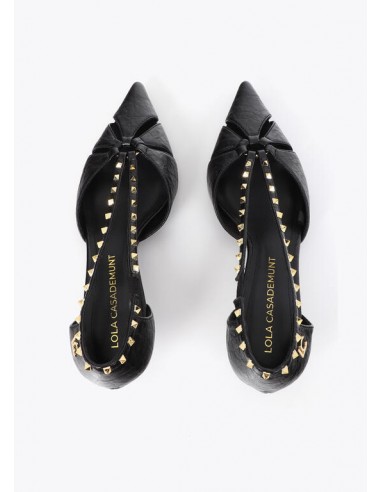 STILETTO ABIERTO CON TACHAS
