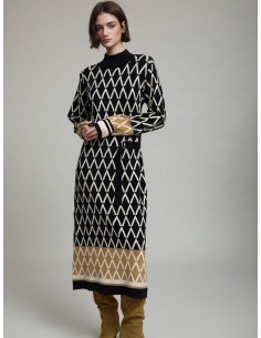 VESTIDO JACQUARD METRIC