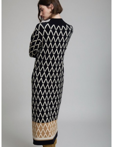 VESTIDO JACQUARD METRIC