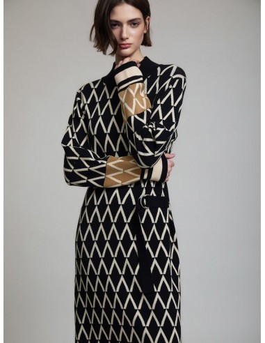 VESTIDO JACQUARD METRIC