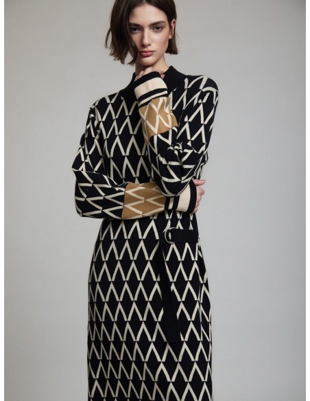 VESTIDO JACQUARD METRIC
