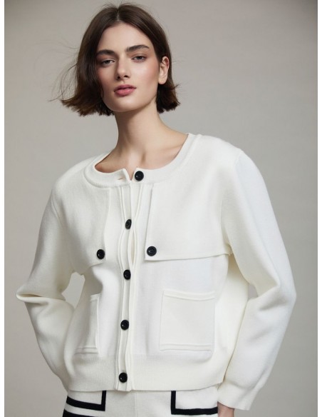 CHAQUETA DE PUNTO KINIT