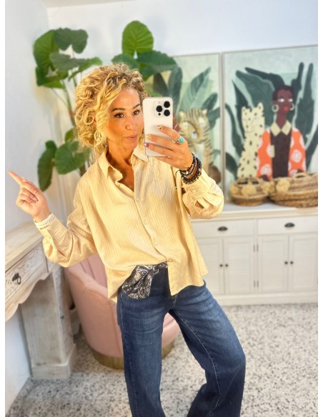 JEANS RECTO PAÑUELO