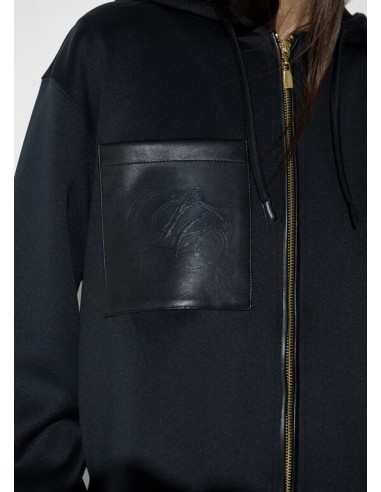 SUDADERA ABIERTA CONTRASTE