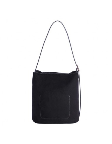 BOLSO PESPUNTEADO NEGRO