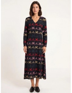 VESTIDO BORDADO LAZOS
