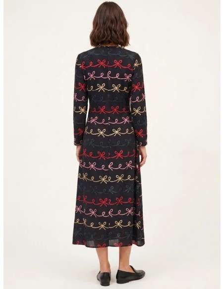 VESTIDO BORDADO LAZOS