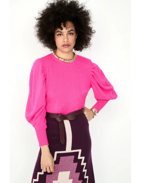 JERSEY  CASHMERE  FUCSIA
