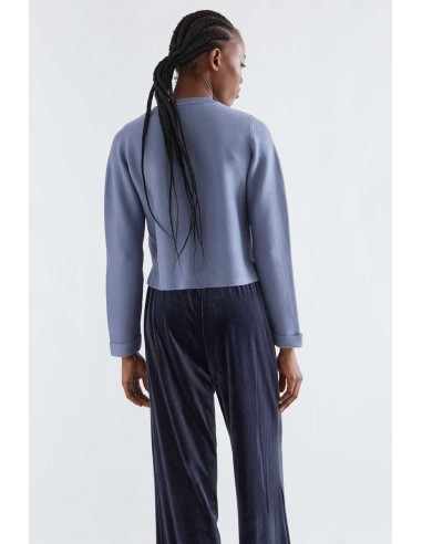 CÁRDIGAN BASIC CELESTE CF